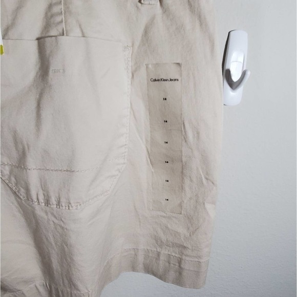 Nwt Calvin Klein khaki shorts‎ plus size 14 - Picture 7 of 9